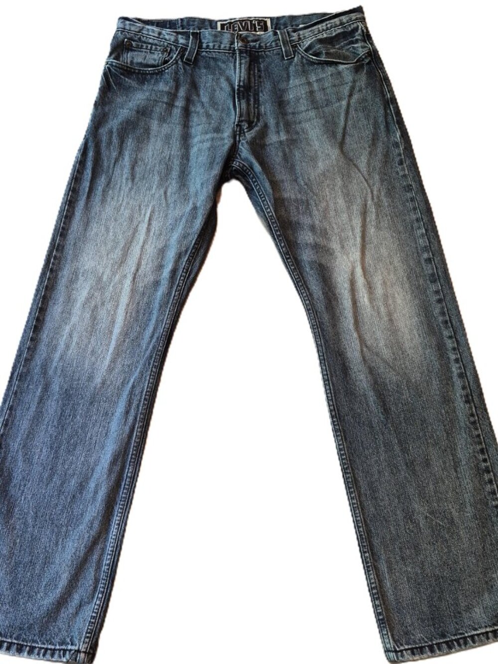 Levis 514 Jeans Men's Blue Slim  Straight Fit Denim Cotton Size 36x32